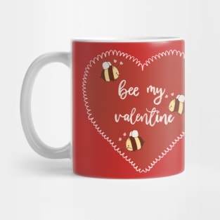 Bee My Valentine Mug